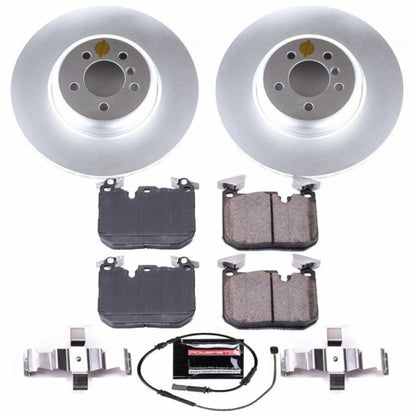 PowerStop Power Stop 12-15 BMW 335i Front Z23 Evolution Sport Coated Brake Kit