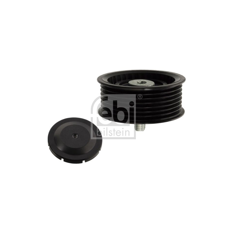Febi Bilstein 102206 Deflection / Guide Pulley, V-Ribbed Belt for Porsche Cayenne (9Pa)
