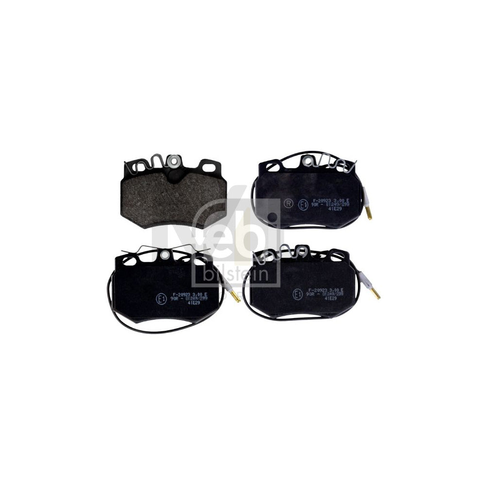 Febi Bilstein 116034 Brake Pad Set For Citroën Zx Box Body / Hatchback (N2) Front Axle, Incl. Wear Warning Contact
