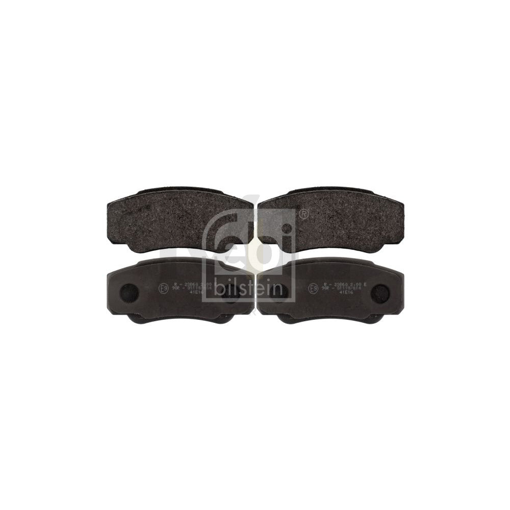 Febi Bilstein 116047 Brake Pad Set Rear Axle