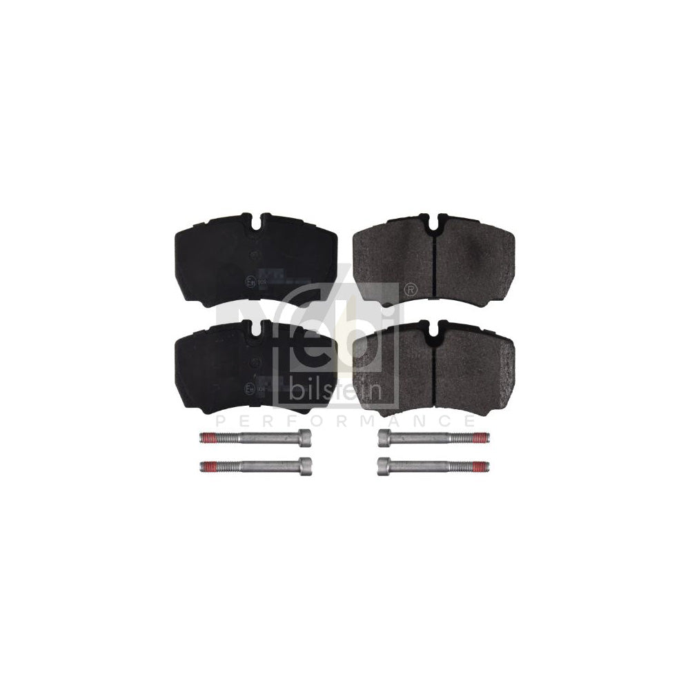 Febi Bilstein 116075 Brake Pad Set Rear Axle, With Bolts/Screws