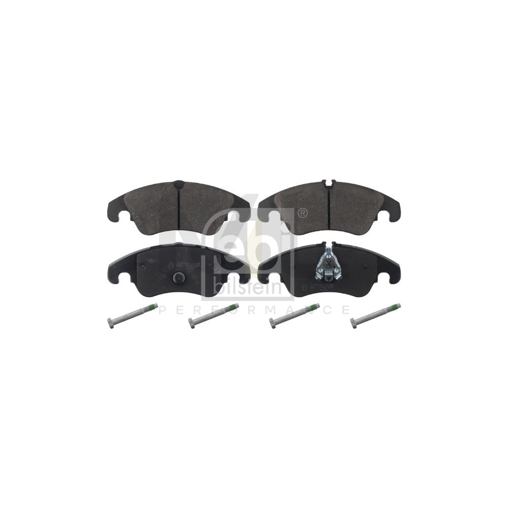 Febi Bilstein 116078 Brake Pad Set Front Axle, With Bolts/Screws