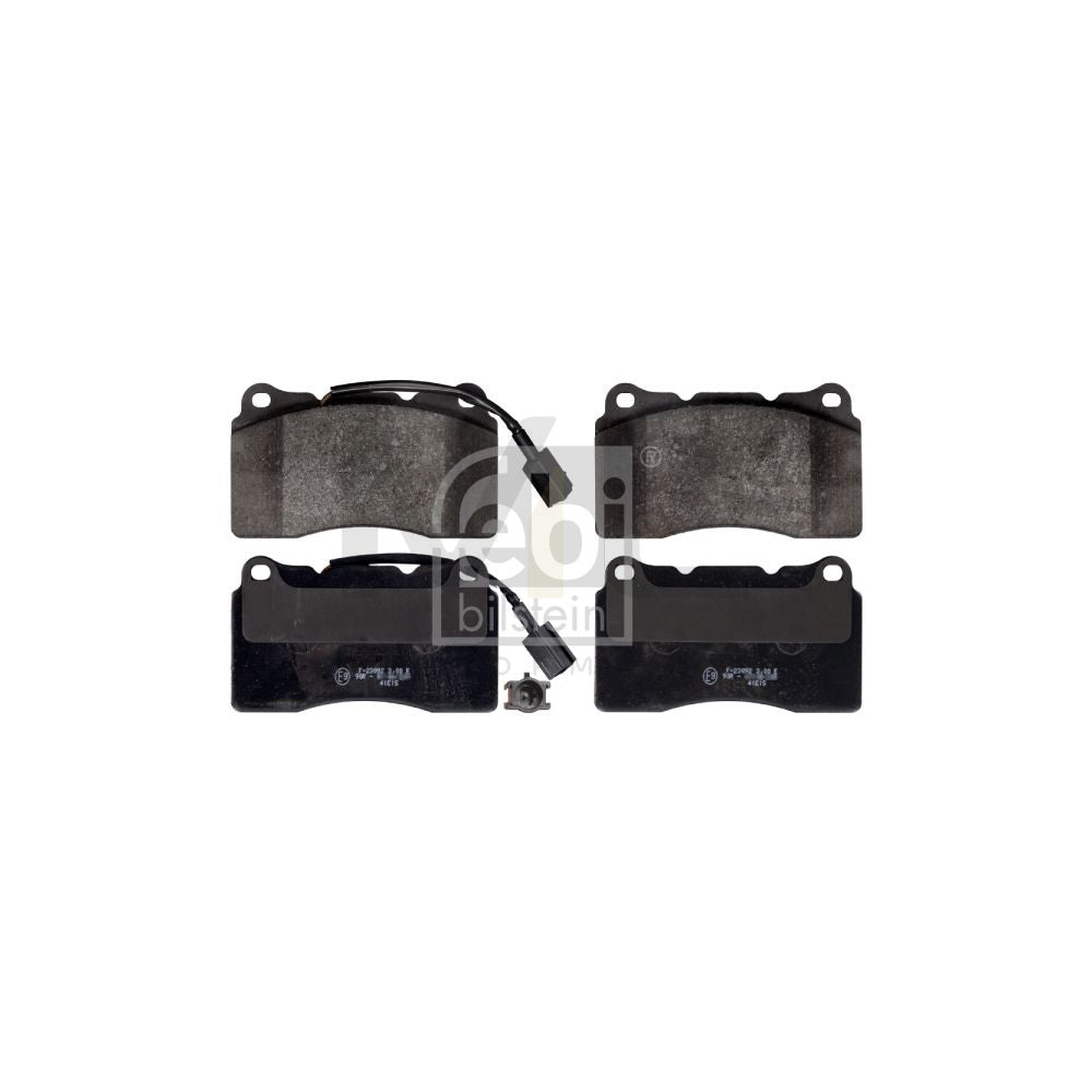 Febi Bilstein 116107 Brake Pad Set For Lancia Delta Iii (844) Front Axle, Incl. Wear Warning Contact