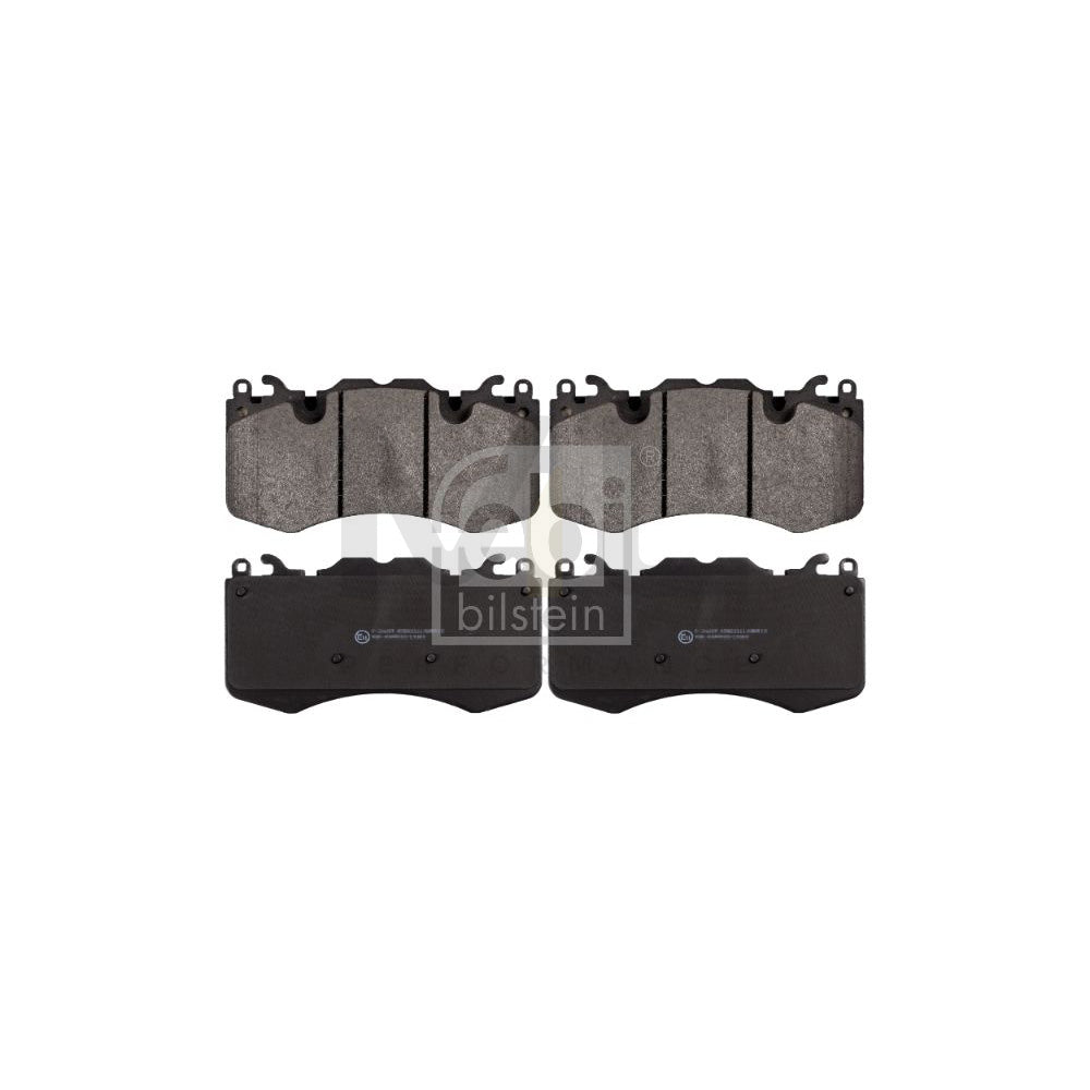 Febi Bilstein 116126 Brake Pad Set For Land Rover Range Rover Front Axle, Prepared For Wear Indicator