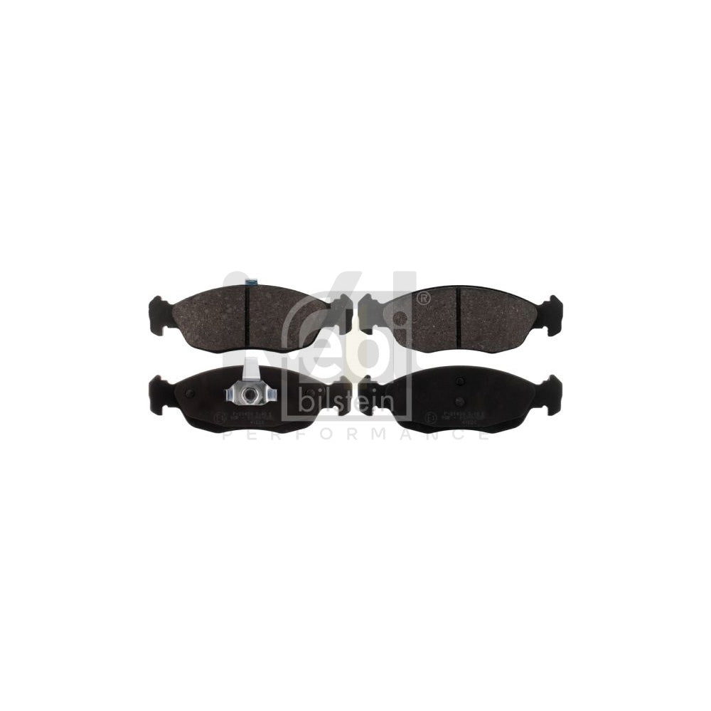 Febi Bilstein 116164 Brake Pad Set For Peugeot 106 Front Axle