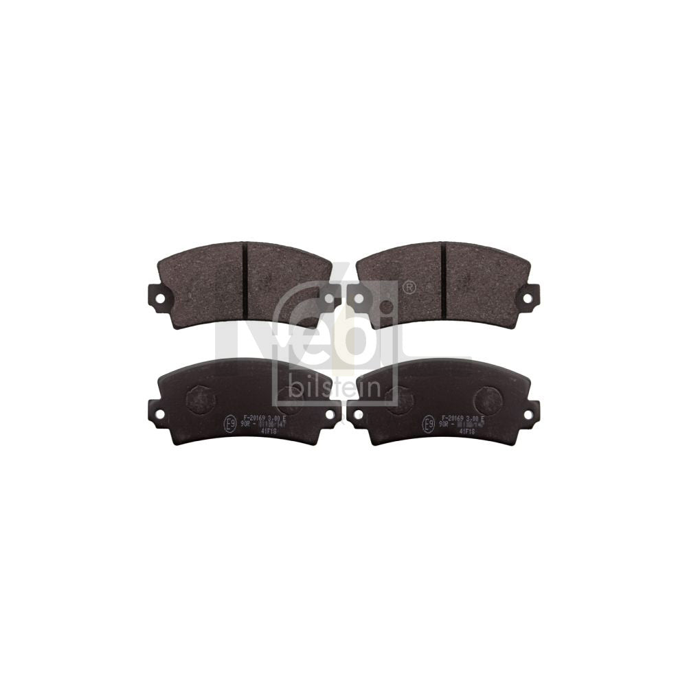 Febi Bilstein 116179 Brake Pad Set For Renault 4 Estate Front Axle