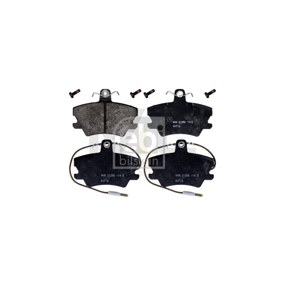 Febi Bilstein 116195 Brake Pad Set Front Axle, Incl. Wear Warning Contact, With Bolts/Screws