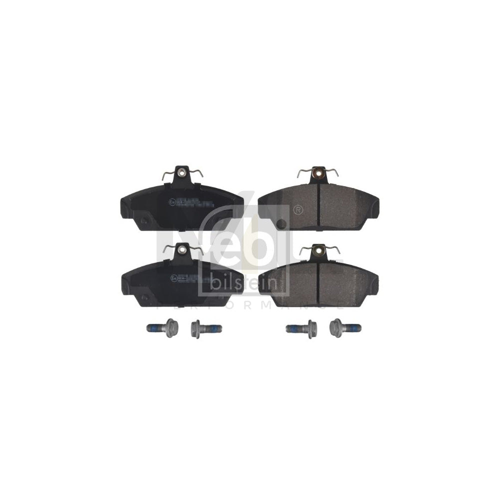Febi Bilstein 116202 Brake Pad Set Front Axle, With Bolts/Screws