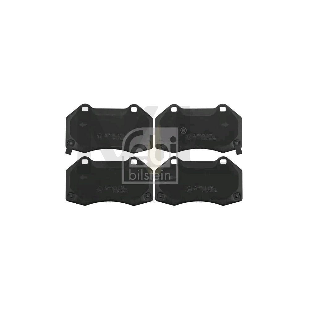 Febi Bilstein 116223 Brake Pad Set Front Axle, With Acoustic Wear Warning