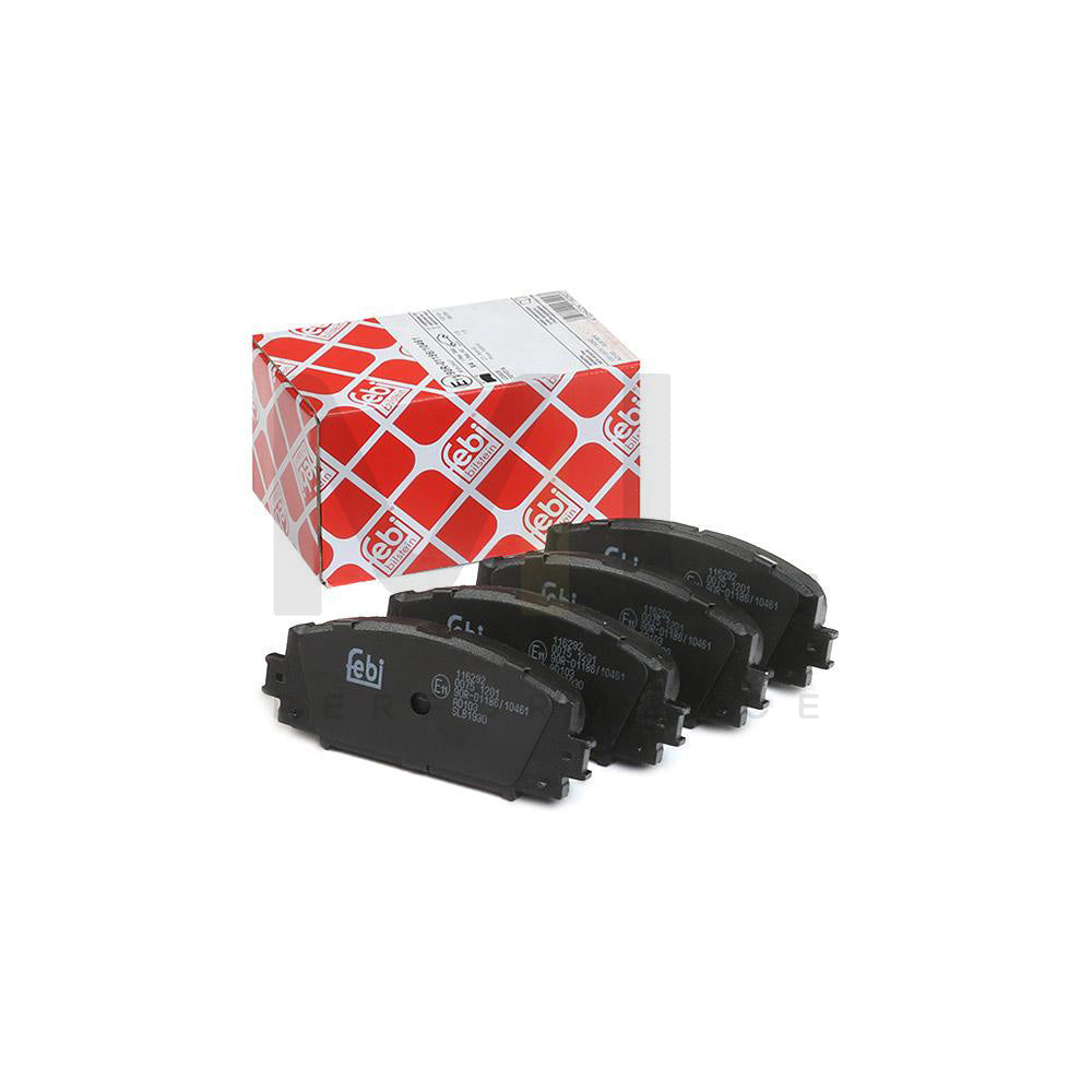 Febi Bilstein 116292 Brake Pad Set Front Axle