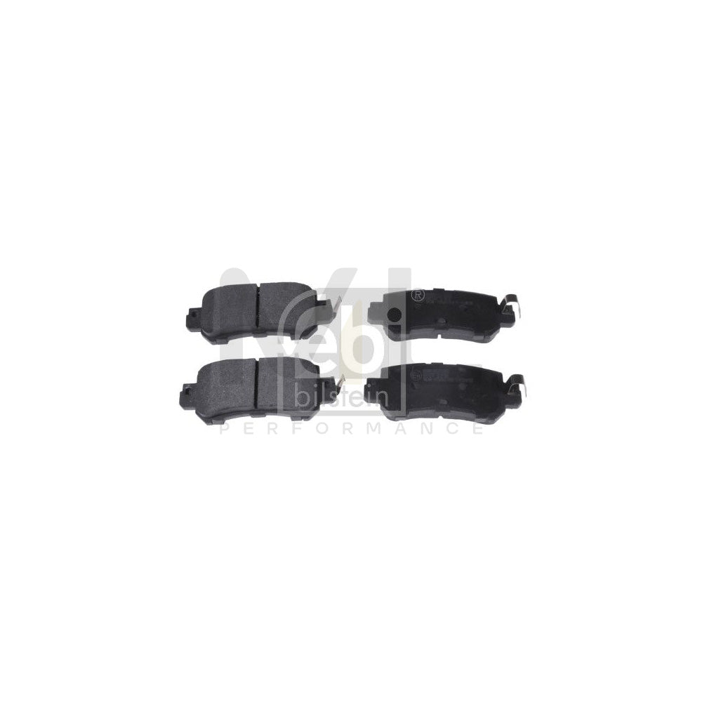 Febi Bilstein 116309 Brake Pad Set Rear Axle, With Acoustic Wear Warning