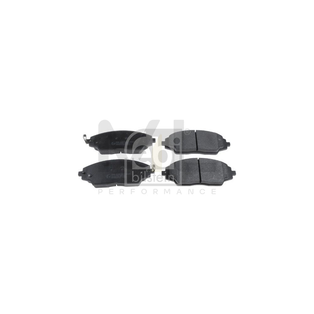 Febi Bilstein 116310 Brake Pad Set Front Axle, With Acoustic Wear Warning