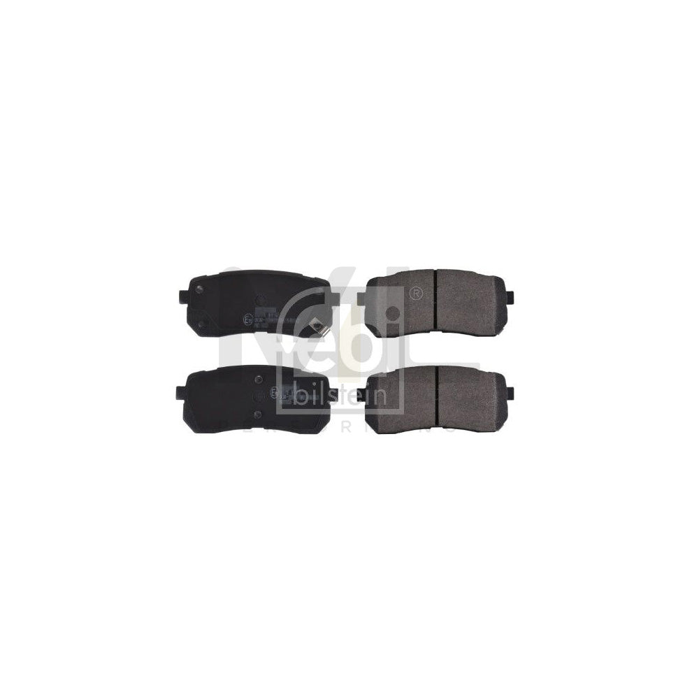 Febi Bilstein 116319 Brake Pad Set Rear Axle, With Acoustic Wear Warning