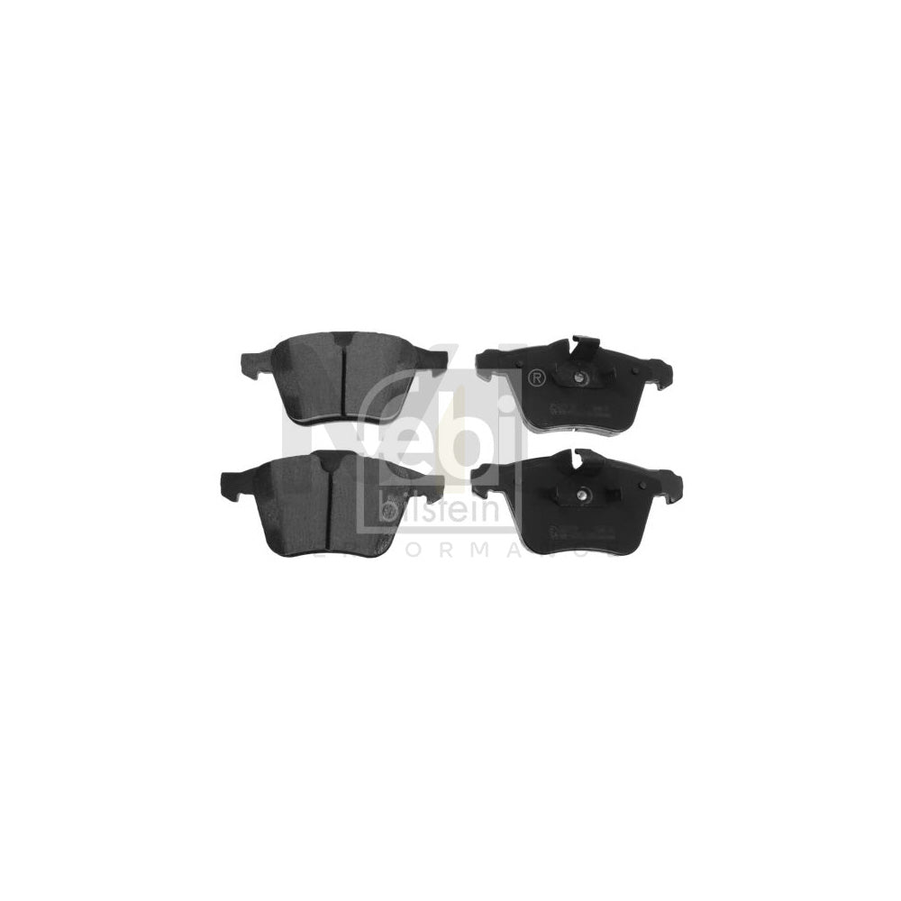 Febi Bilstein 116374 Brake Pad Set Front Axle, Prepared For Wear Indicator