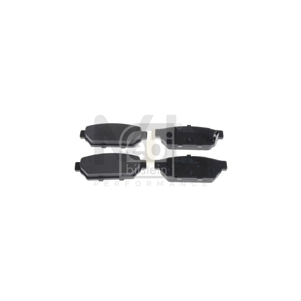Febi Bilstein 116403 Brake Pad Set Rear Axle, With Acoustic Wear Warning