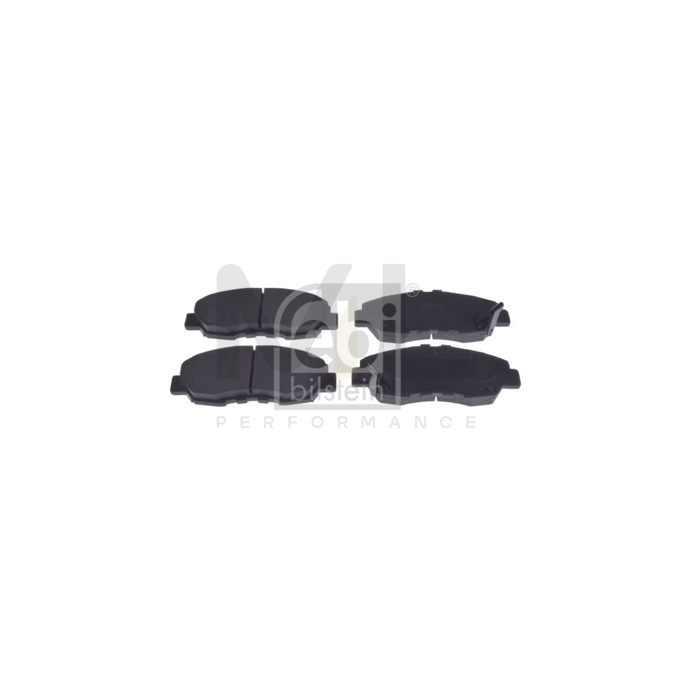 Febi Bilstein 116408 Brake Pad Set Front Axle, With Acoustic Wear Warning