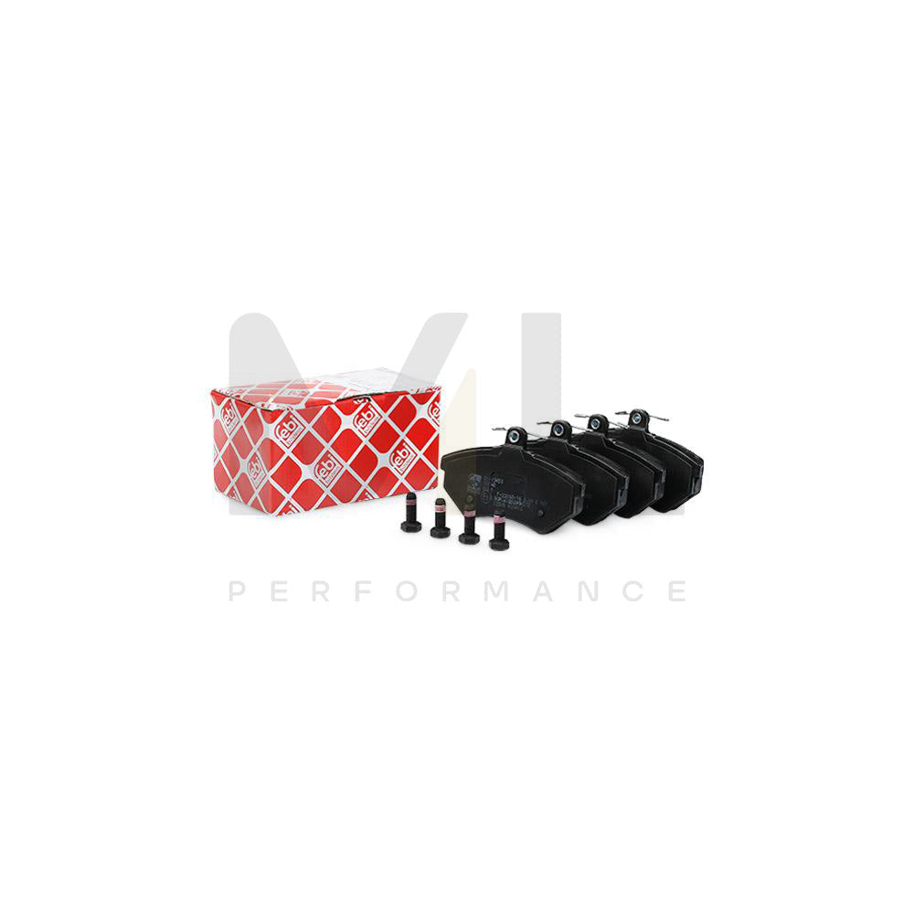 Febi Bilstein 16048 Brake Pad Set Front Axle, Excl. Wear Warning Contact, With Bolts/Screws