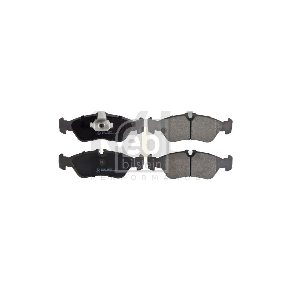 Febi Bilstein 16160 Brake Pad Set Rear Axle, Prepared For Wear Indicator