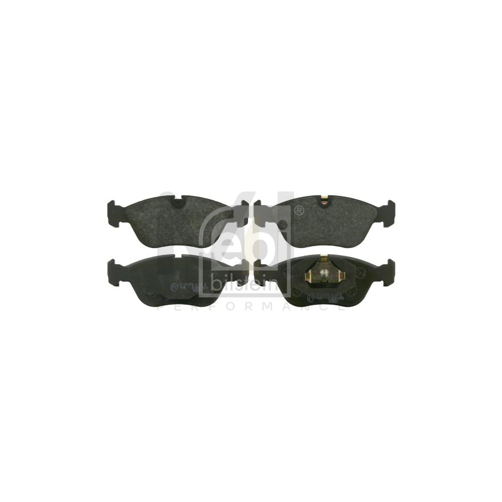 Febi Bilstein 16212 Brake Pad Set Front Axle, Prepared For Wear Indicator
