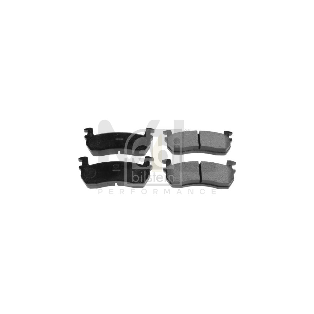 Febi Bilstein 16261 Brake Pad Set For Nissan Micra I Hatchback (K10) Front Axle, With Acoustic Wear Warning