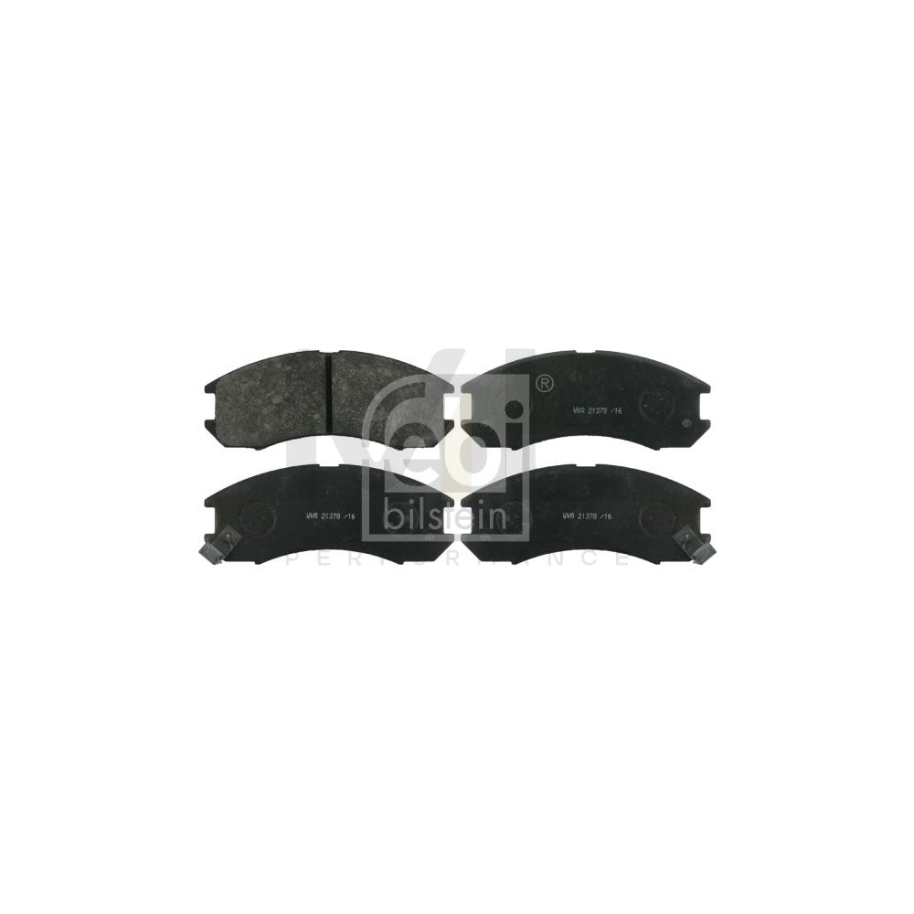 Febi Bilstein 16282 Brake Pad Set Front Axle, With Acoustic Wear Warning