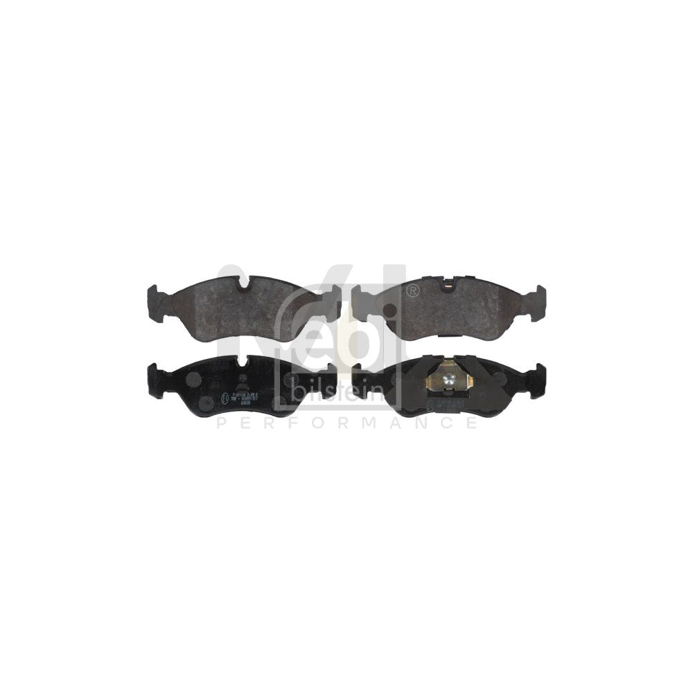 Febi Bilstein 16339 Brake Pad Set Front Axle, Prepared For Wear Indicator