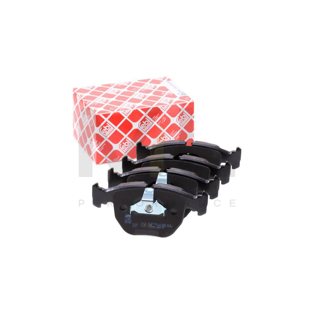 Febi Bilstein 16345 Brake Pad Set Front Axle, Prepared For Wear Indicator
