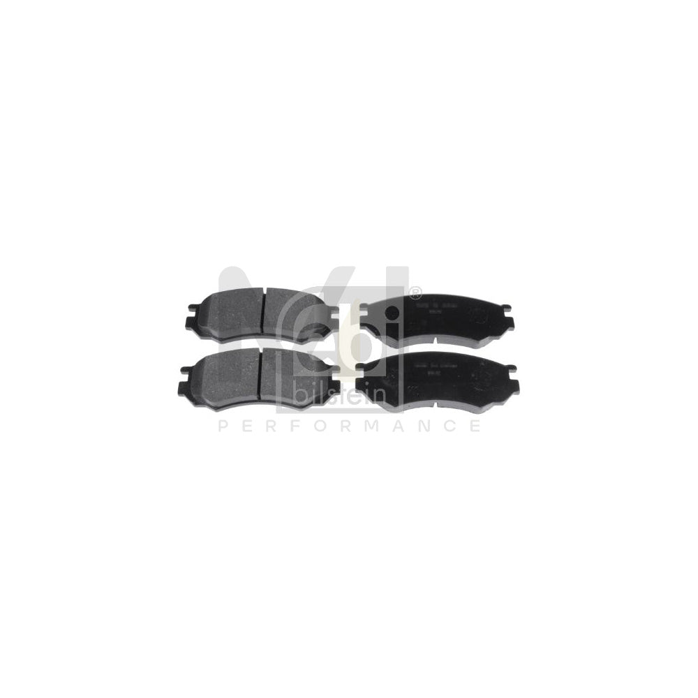 Febi Bilstein 16367 Brake Pad Set Front Axle, Excl. Wear Warning Contact