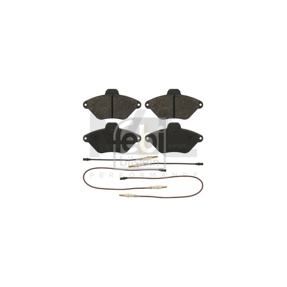 Febi Bilstein 16415 Brake Pad Set For Citroën Xantia Front Axle, Incl. Wear Warning Contact