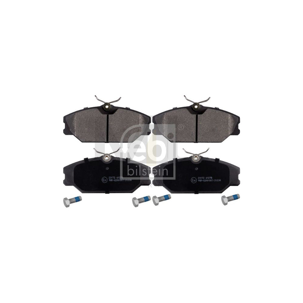 Febi Bilstein 16429 Brake Pad Set Front Axle, Excl. Wear Warning Contact, With Bolts/Screws