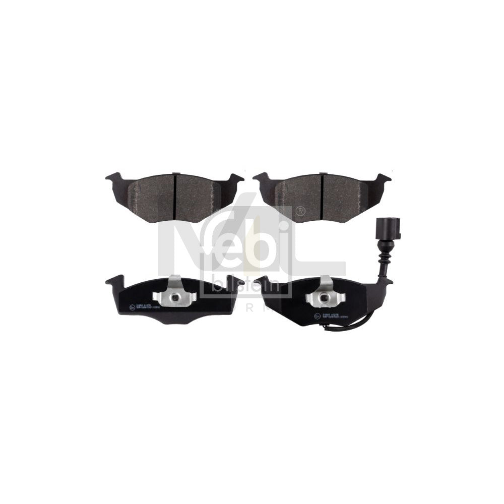 Febi Bilstein 16482 Brake Pad Set Front Axle, Incl. Wear Warning Contact