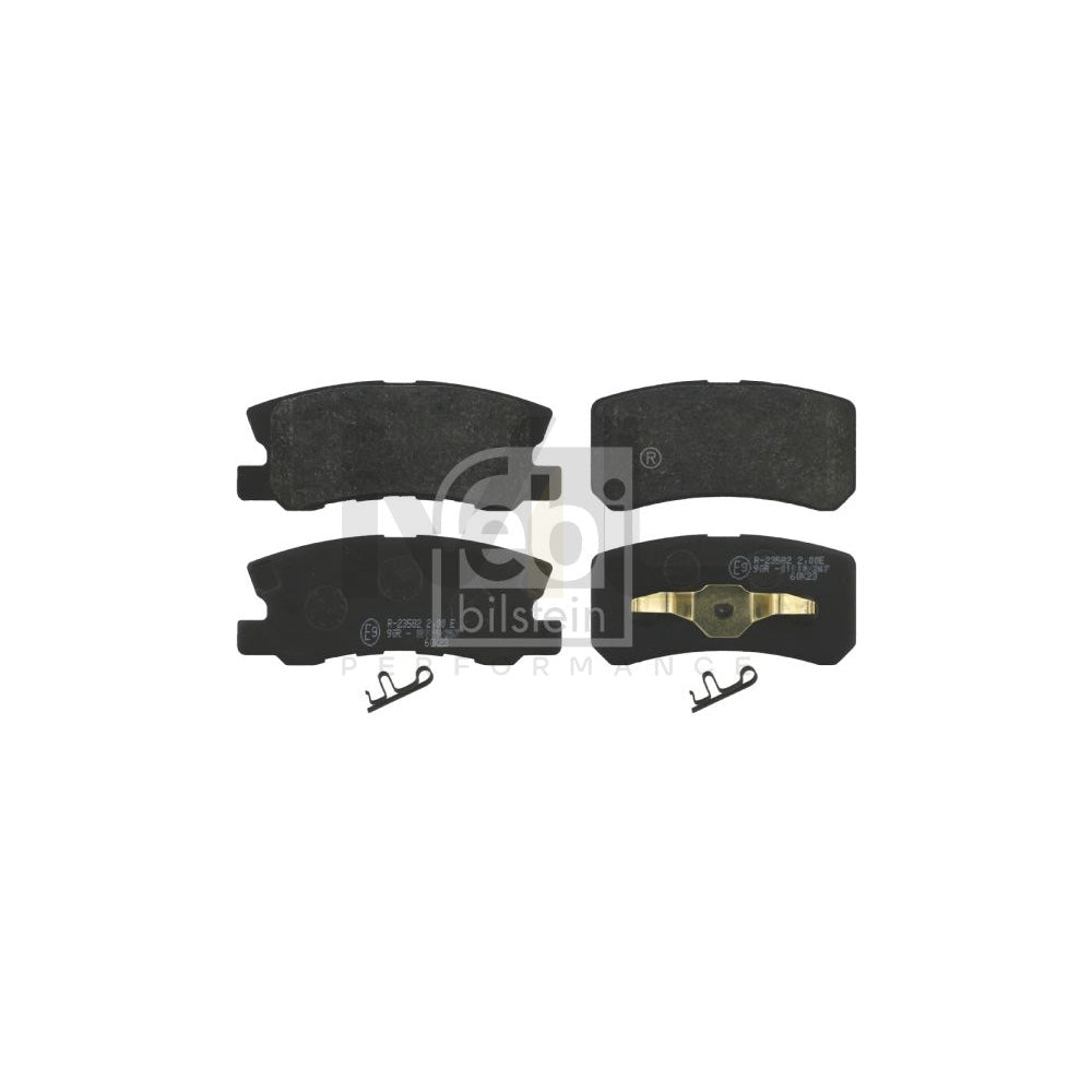 Febi Bilstein 16583 Brake Pad Set Rear Axle, With Acoustic Wear Warning