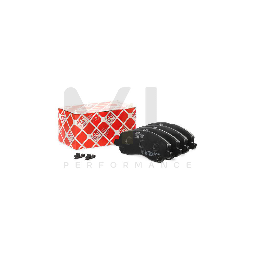 Febi Bilstein 16644 Brake Pad Set Front Axle, With Acoustic Wear Warning