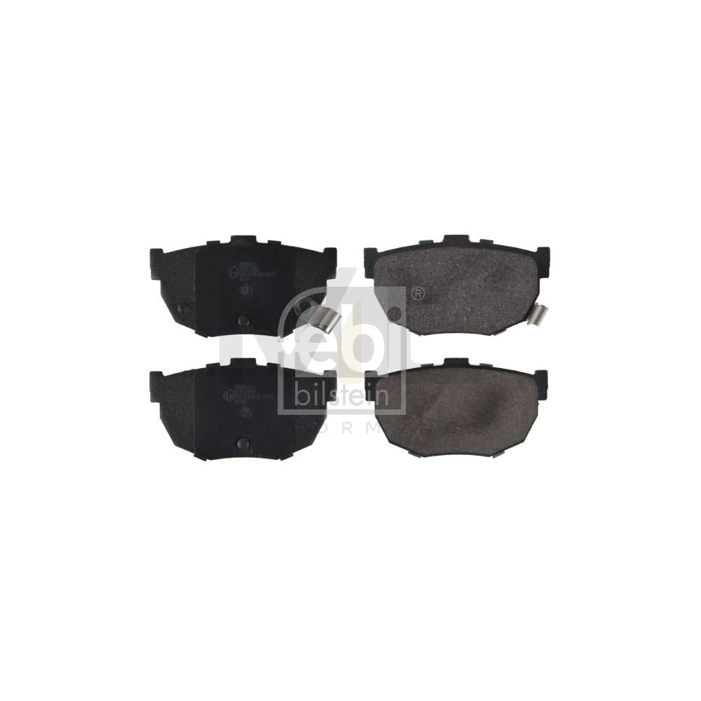 Febi Bilstein 16676 Brake Pad Set Rear Axle, With Acoustic Wear Warning