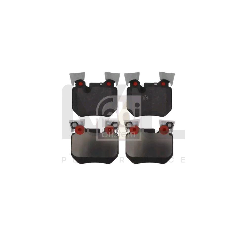 Febi Bilstein 16767 Brake Pad Set Rear Axle, Prepared For Wear Indicator