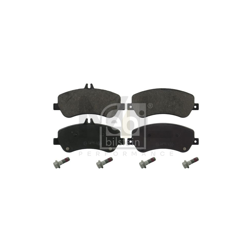 Febi Bilstein 16808 Brake Pad Set Front Axle, Prepared For Wear Indicator, With Bolts/Screws