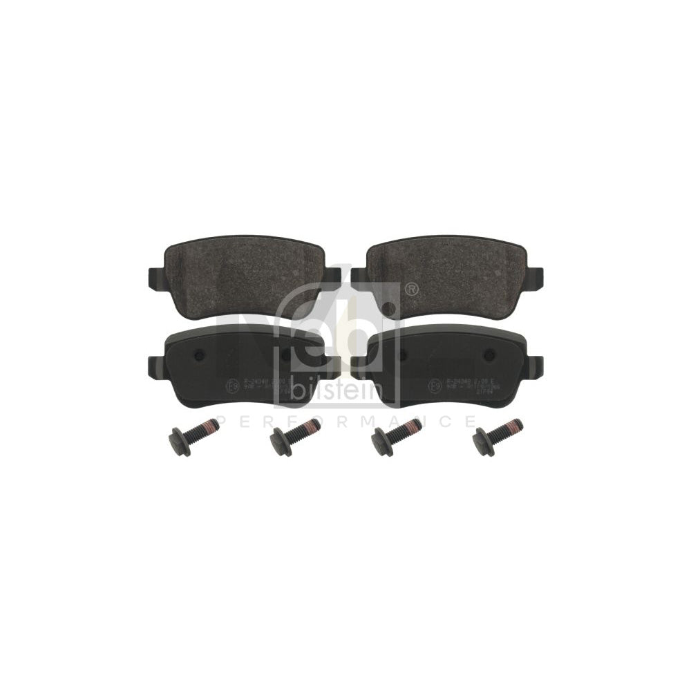 Febi Bilstein 16852 Brake Pad Set For Fiat Croma Rear Axle, With Bolts/Screws