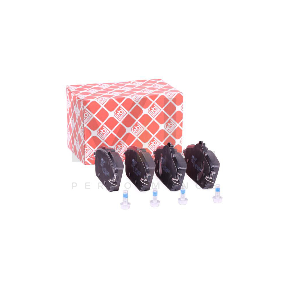 Febi Bilstein 16988 Brake Pad Set Front Axle, With Fastening Material