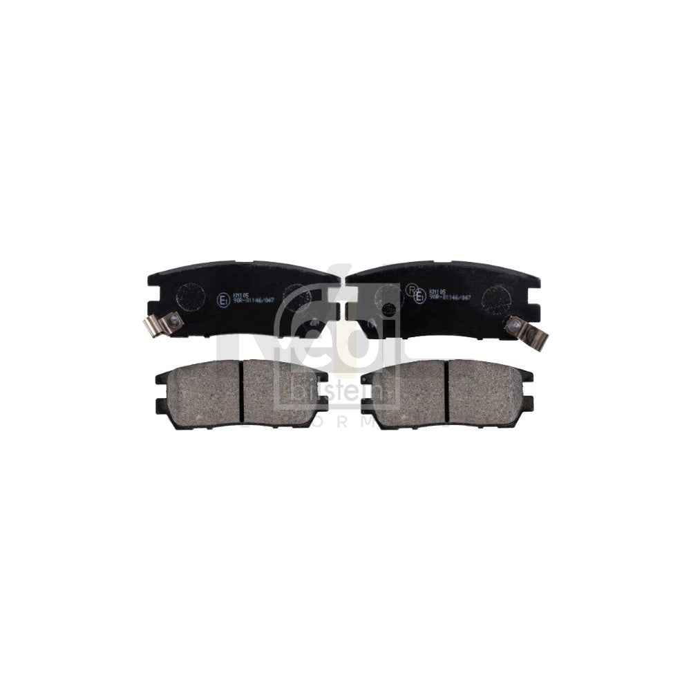 Febi Bilstein 170239 Brake Pad Set Rear Axle, With Acoustic Wear Warning