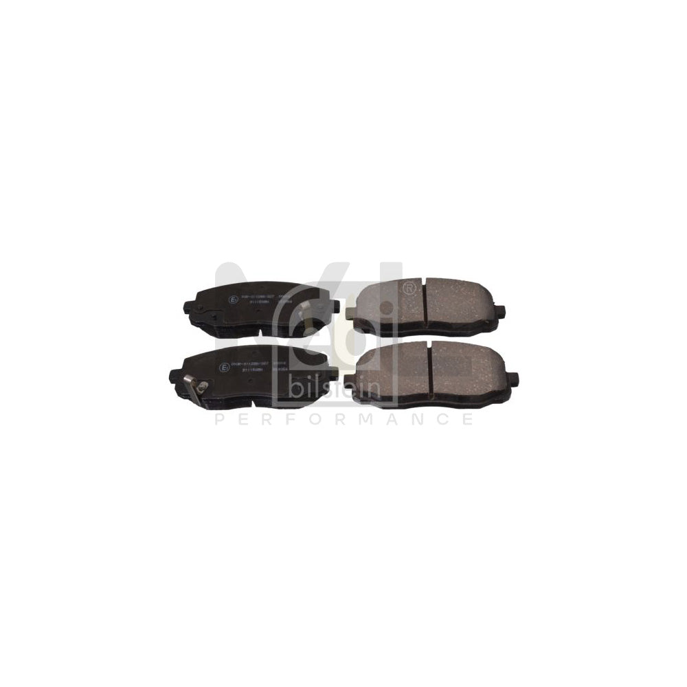 Febi Bilstein 170240 Brake Pad Set For Kia Picanto I (Sa) Front Axle, With Acoustic Wear Warning