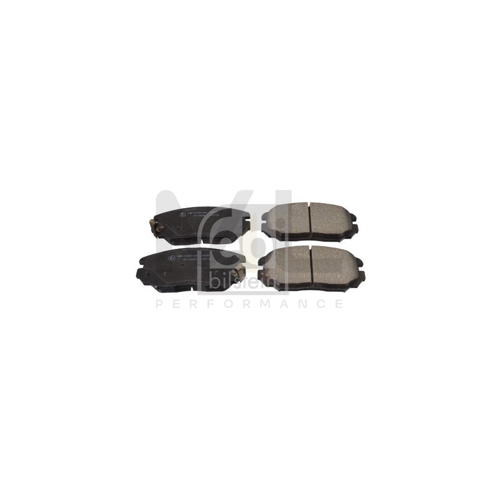 Febi Bilstein 170251 Brake Pad Set Front Axle, With Acoustic Wear Warning