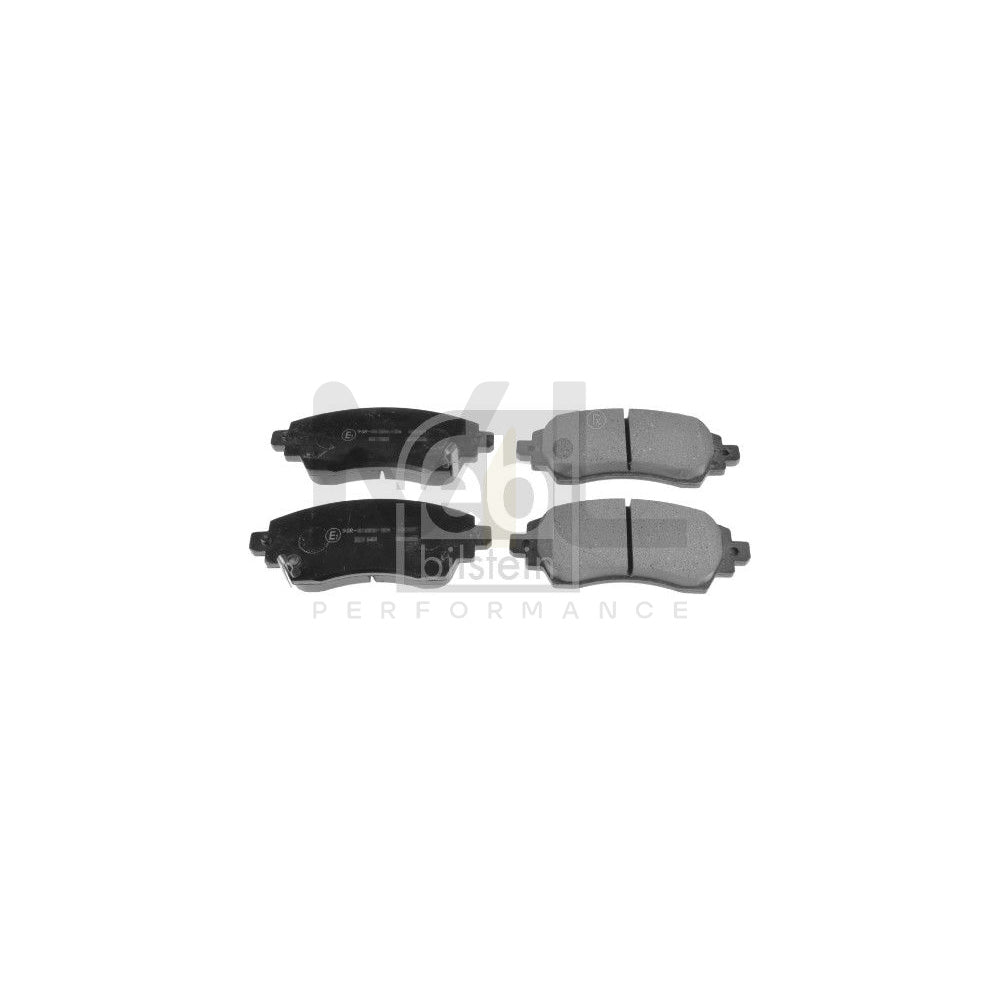 Febi Bilstein 170264 Brake Pad Set For Toyota Corolla Front Axle, With Acoustic Wear Warning