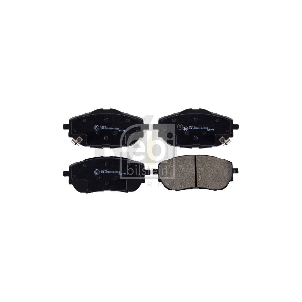Febi Bilstein 170291 Brake Pad Set Front Axle, With Acoustic Wear Warning
