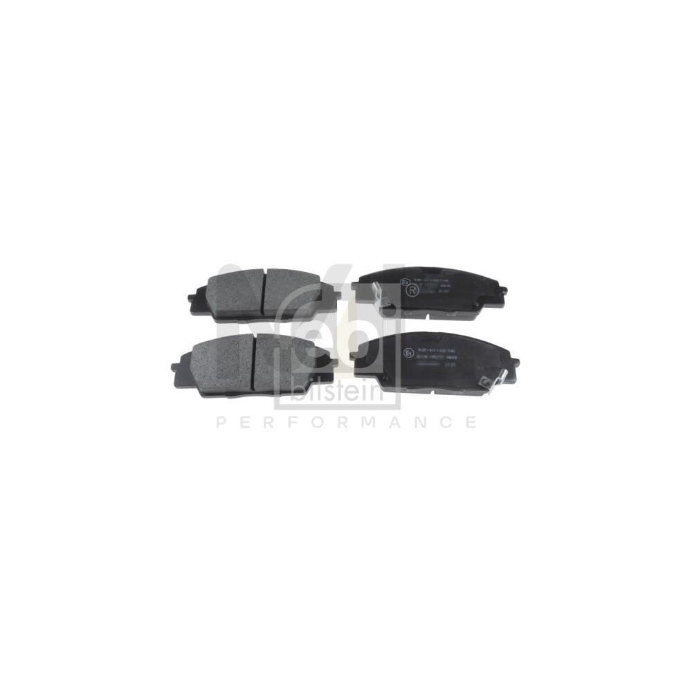 Febi Bilstein 170299 Brake Pad Set Front Axle, With Acoustic Wear Warning