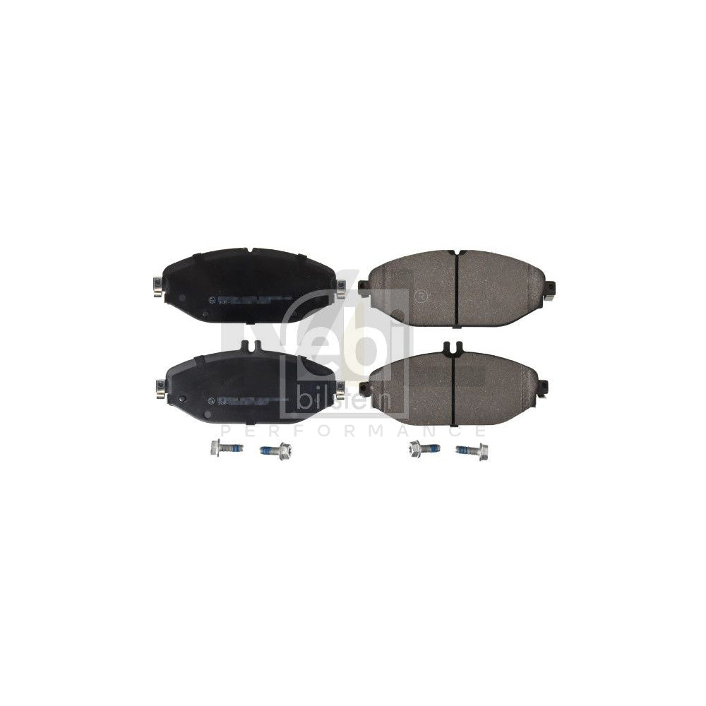 Febi Bilstein 171406 Brake Pad Set Front Axle, Prepared For Wear Indicator, With Bolts/Screws