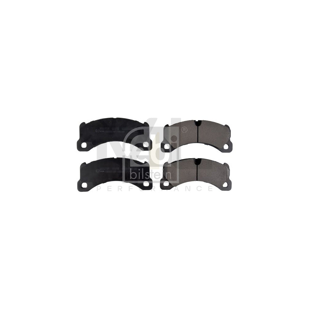 Febi Bilstein 173742 Brake Pad Set For Porsche Cayenne Front Axle, Prepared For Wear Indicator