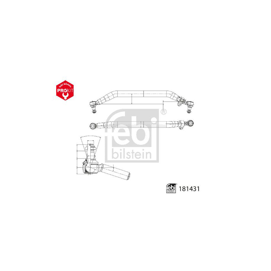 Febi Bilstein 181431 Rod Assembly