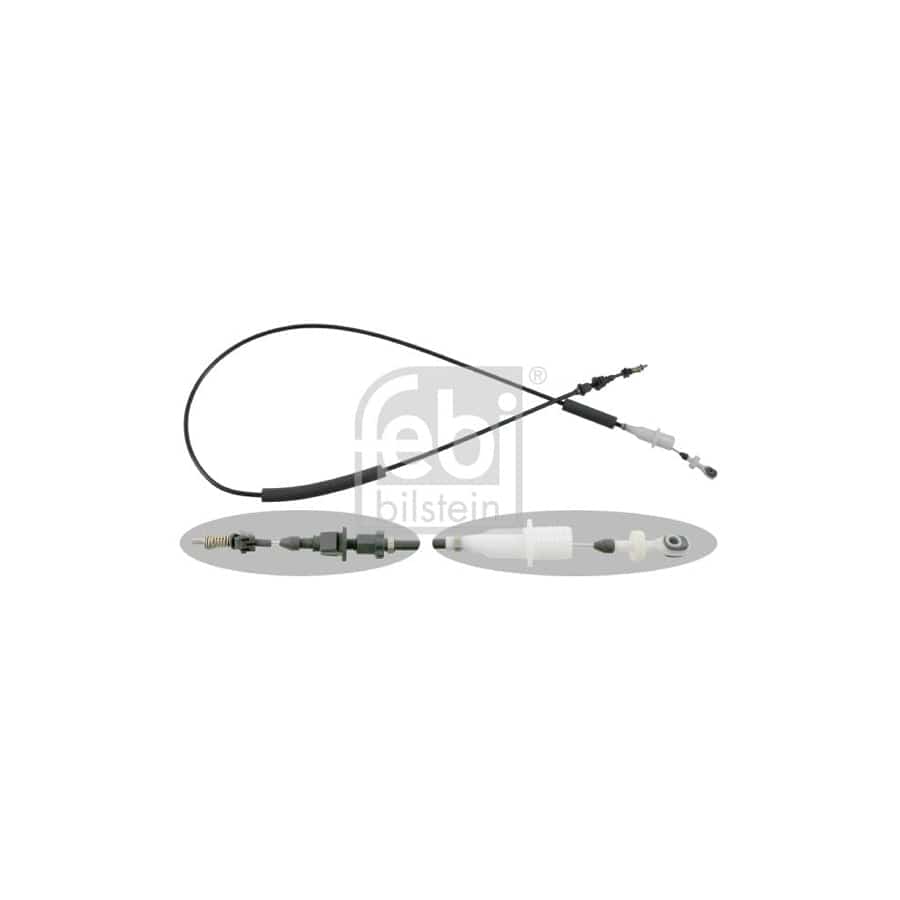 FEBI BILSTEIN 21385 Accelerator Cable for MERCEDES-BENZ T1 Bus