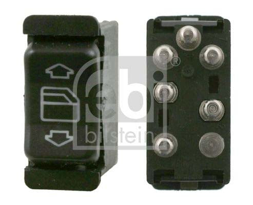 Febi Bilstein 21412 Window Switch Suitable For Mercedes-Benz S-Class Saloon (W126)