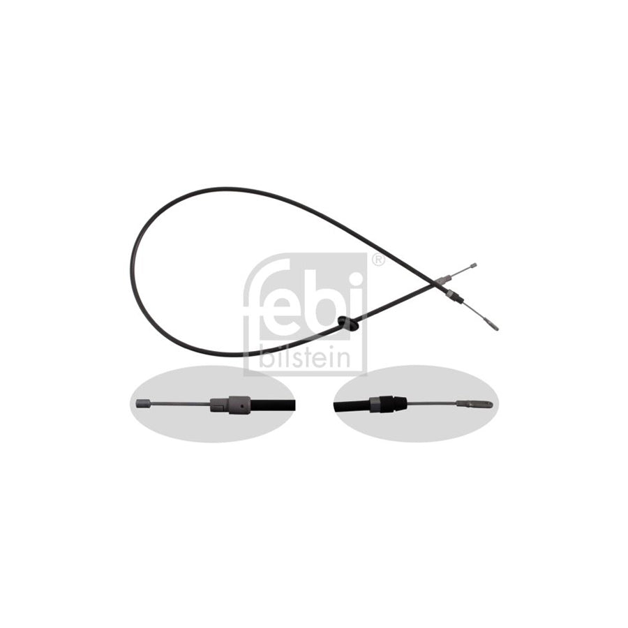 Febi Bilstein 26468 Hand Brake Cable Suitable for Mercedes-Benz ML-Class (W163)